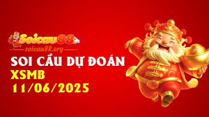 Soi Cầu Dự Đoán XSMB 11/06/2025 – Bắt Con Lô Thần Tài, Mở Bát Giữa Tuần Rực Sáng